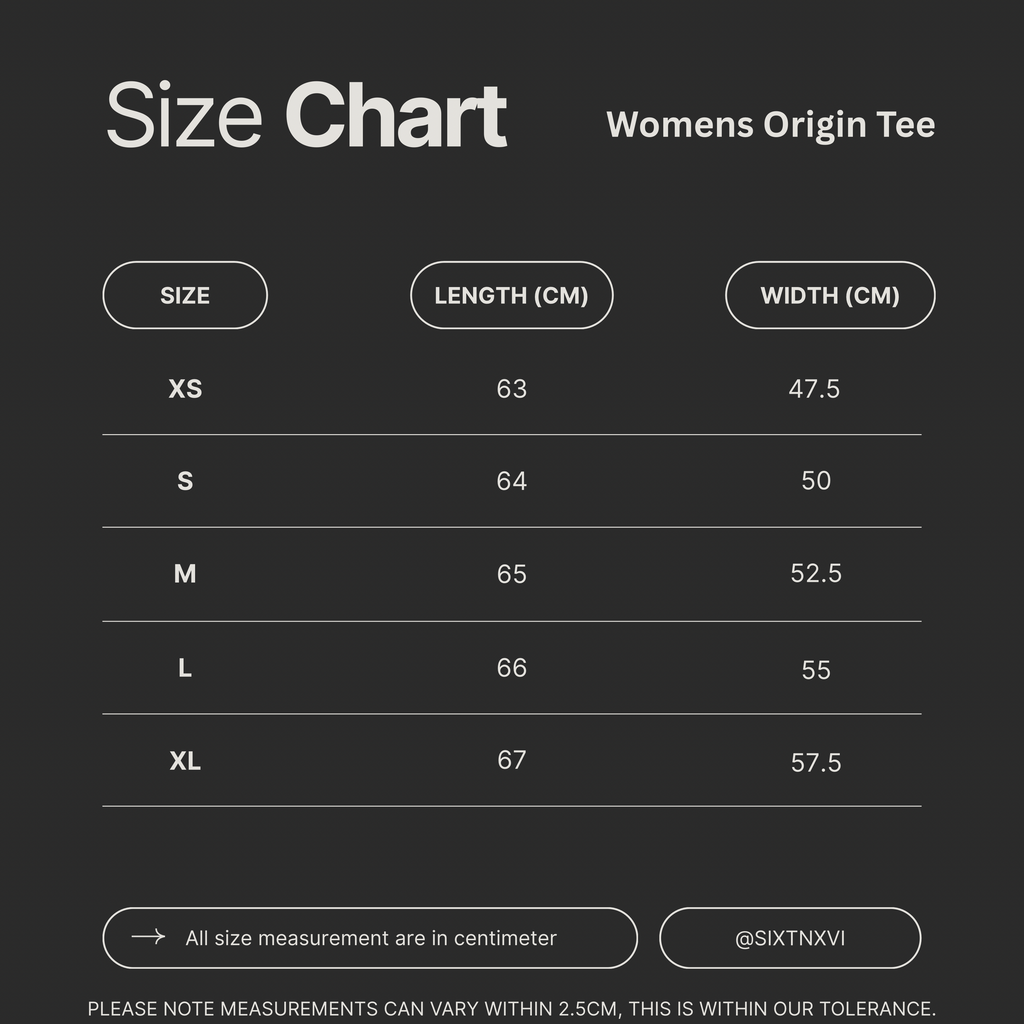 WOMENS ORIGIN TEE