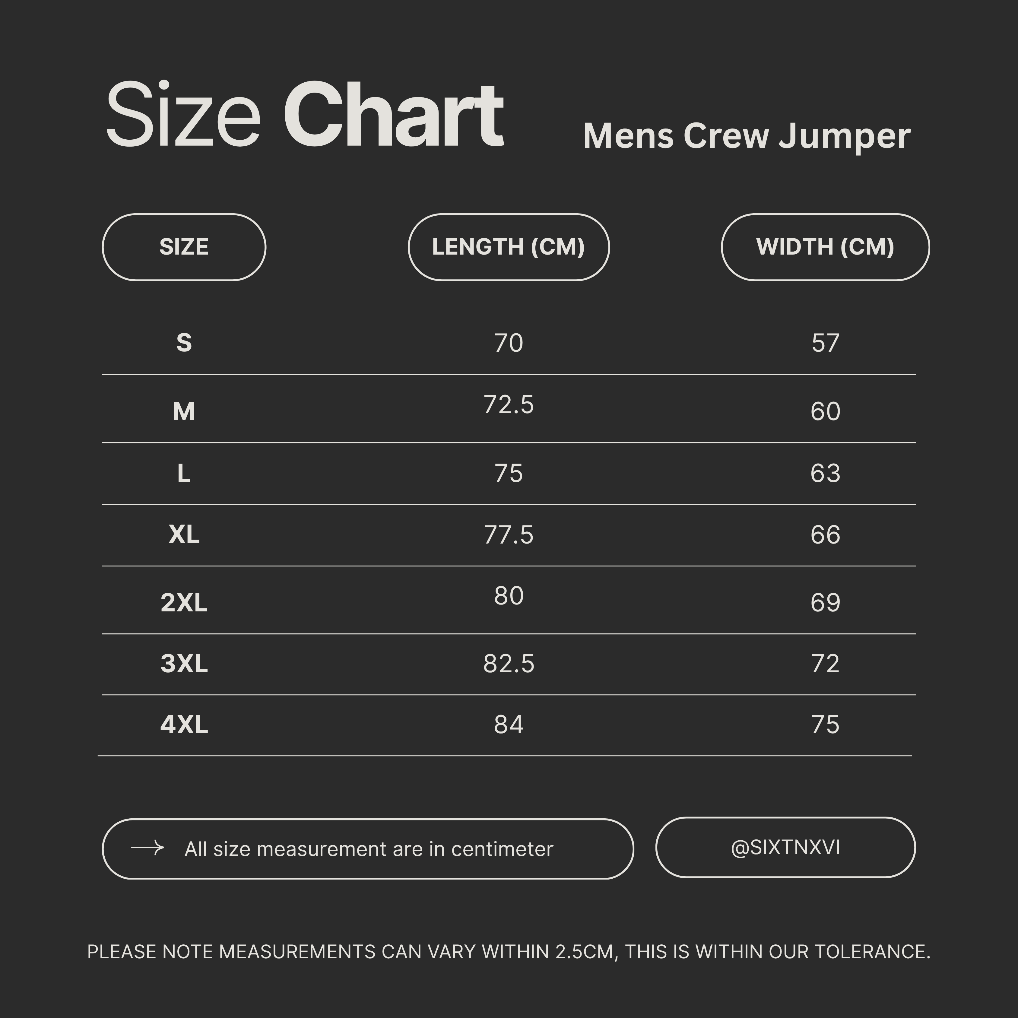 Mens Crew Jumper